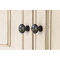 Round Pewter Knobs